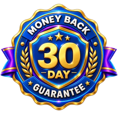 30-Day Money-Back Guarantee Seal